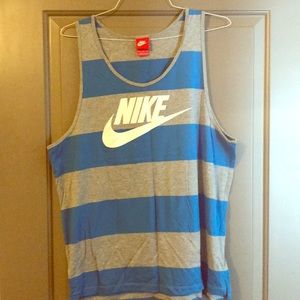 XL Nike Tank Top blue grey